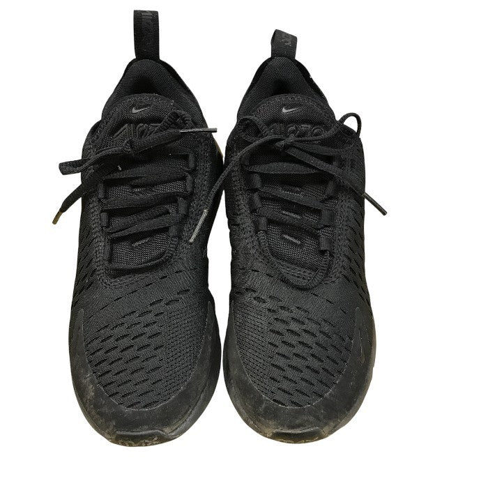 NIKE ナイキ AIR MAX 270 レディーススニーカー シンプル 23.5cm ブラック  AH6789-006 中古 N1
