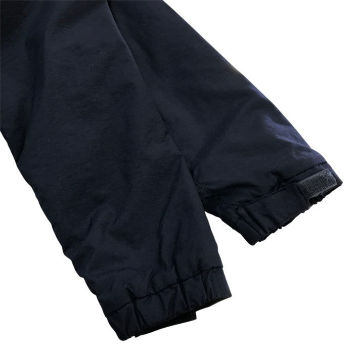 THE NORTH FACE ザノースフェイス コンパクト ノマドジャケット キッズ 定番 防寒 フリース裏地 フード取り外し可 140サイズ ネイビー NPJ71954 中古 T1