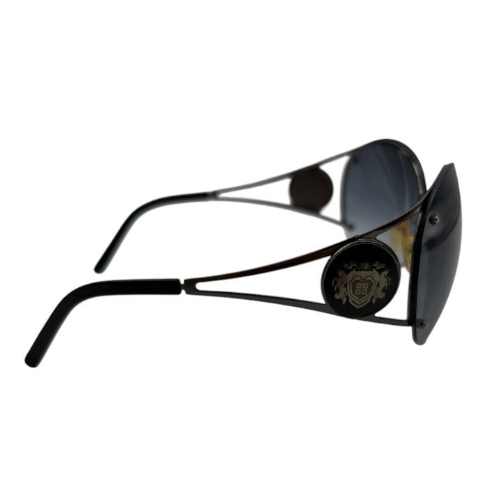 GIVENCHY ジバンシィ サングラス SGV 336G ジバンシー メンズ レディース 廃盤 希少 オーバル 中古 W1