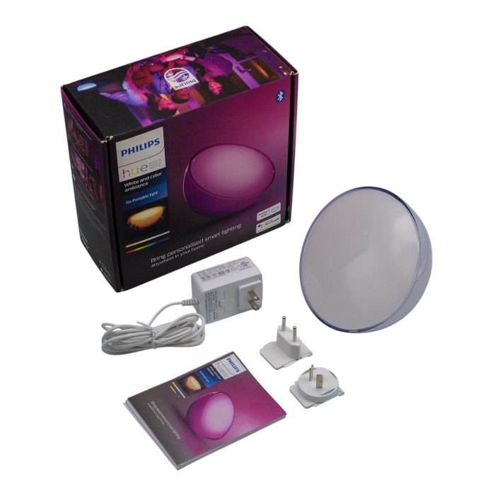 フィリップスヒュー(Philips Hue) Go ポータブルライト - スマート照明 テーブルランプ Alexa対応 マルチカラー 1600万色 中古 a1