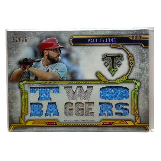 TOPPS MLBカード TRIPLE THREADS PAUL DEJONG CARDINALS 22/36 #TTR-PD2 中古 IT2