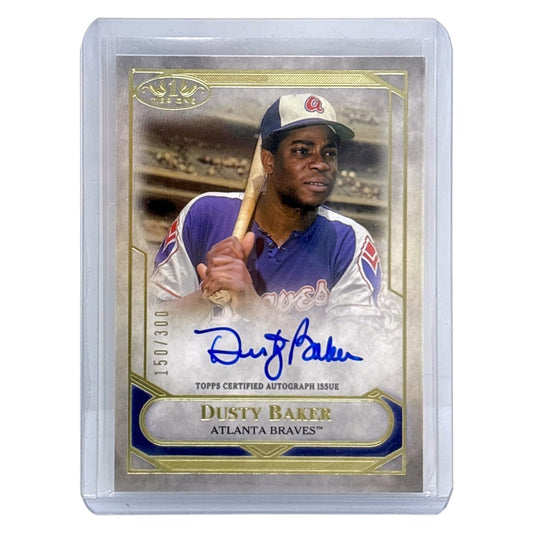 TOPPS MLBカード TIER ONE DUSTY BAKER ATLANTA BRAVES /300 #T1TA-DB 中古 IT1