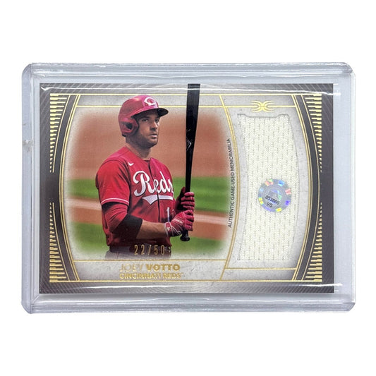 TOPPS MLBカード DEFINITIVE COLLECTION JOEY VOTTO CINCINNATI REDS 22/50 #DJR-JVO 中古 IT1