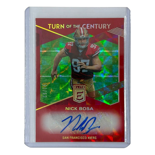PANINI NFLカード DONRUSS ELITE NICK BOSA SAN FRANCISCO 49ERS 69/75 #TC-NB 中古 IT1