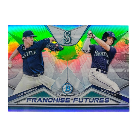 TOPPS MLBカード BOWMAN CHROME EMERSON HANCOCK ZACH DELOACH SEATTLE MARINERS /99 #FF-CE 中古 IT2