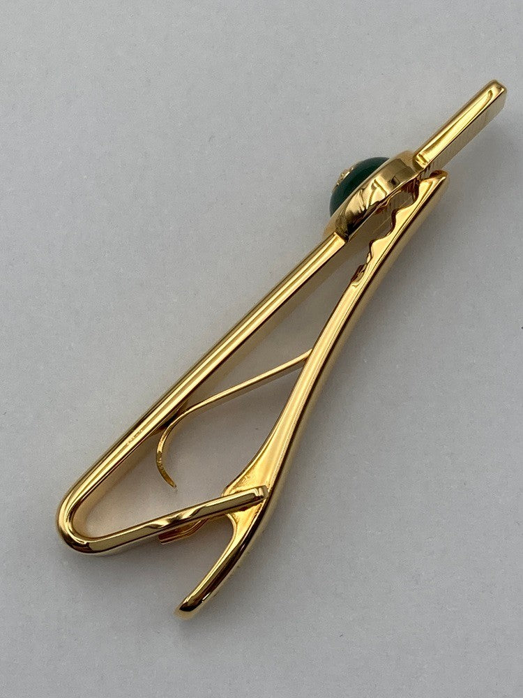 dunhill ダンヒル ネクタイピン メタル ゴールド色 中古 D4