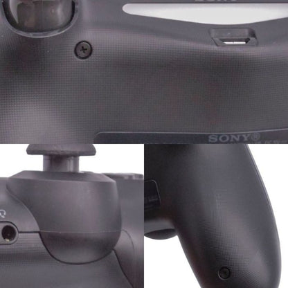 SIE ワイヤレスコントローラー DUALSHOCK 4 ジェット・ブラック CUH-ZCT2J 中古 a1
