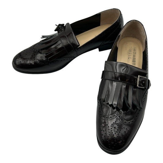MARGARET HOWELL idea マーガレットハウエル アイデア タッセル ローファー 24 1/2 靴 シューズ レディース エナメル レザー 中古 W４