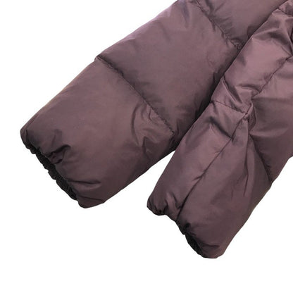 COACH コーチ ダウンジャケット レディース ミドル丈 ファー フード 取り外し可 パープル Sサイズ F57029 中古 T1