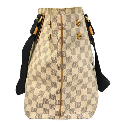 LOUIS VUITTON ルイヴィトン ダミエアズール プランソレイユ カバ PM トートバッグ レディース ショルダーバッグ 通勤/通学 アイボリー N41179 中古 T1