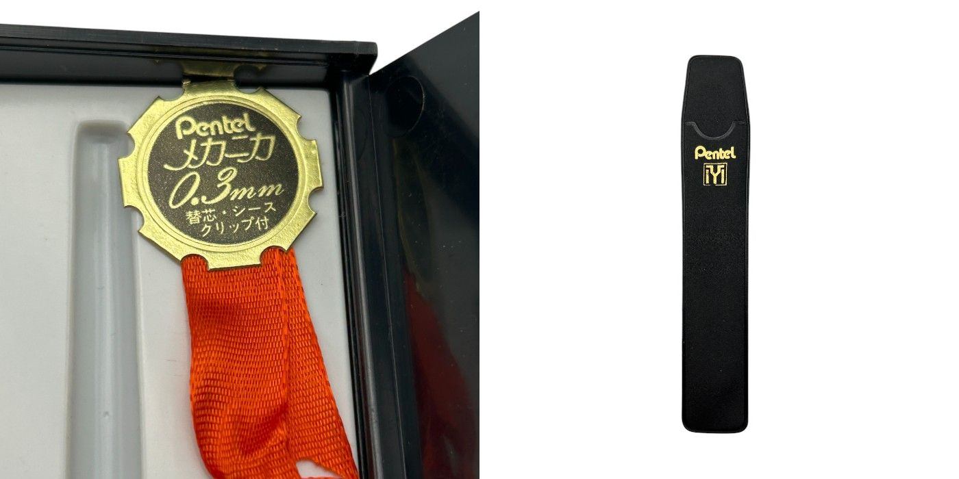 Pentel ぺんてる mechanica メカニカ 0.3mm シャープペンシル 中期 シャーペン 文房具 廃盤 希少 中古 W４