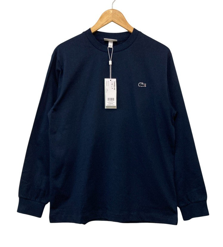 LACOSTE ラコステ ベーシックロングスリーブ TH5583-99 ネイビー サイズ4 メンズ 中古 D4