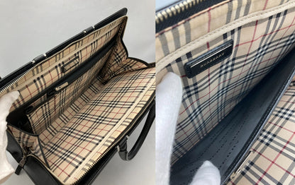 BURBERRY バーバリー レザー ブリーフケース/ビジネスバッグ 中古 D4