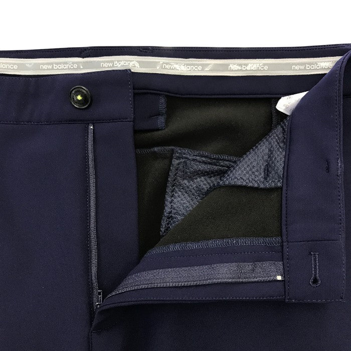 NEW BALANCE ニューバランス パンツ メンズ 秋冬 ロング ゴルフ ストレッチ 裏フリース ネイビー 7(3L)サイズ 012-3231003 中古 T1