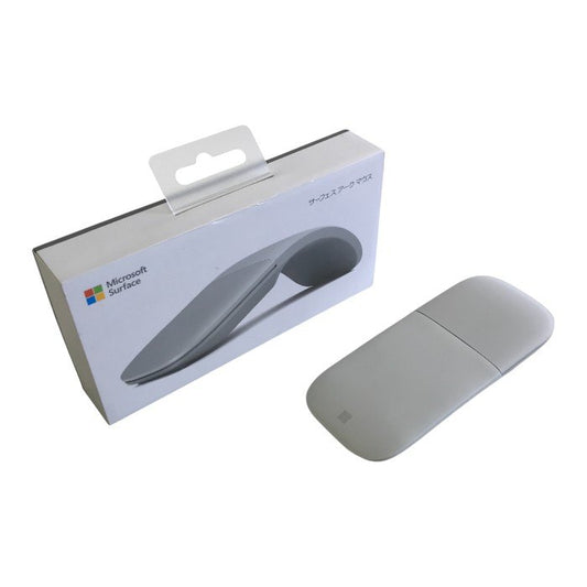 Microsoft マイクロソフト Surface Arc Mouse アーク マウス ライトグレー Bluetooth ワイヤレス スナップ式 CZV-00007 中古 T1