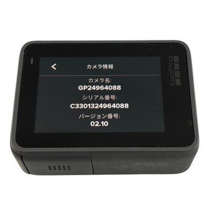 GoPro HERO7 Silver SPTM1 ゴープロ アクションカメラ 家電製品 撮影 4k 充電式 中古 W1