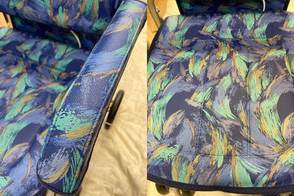 象印ベビー シルバーカー サンホリディ U248(ピーコックブルー) スタンダードDXモデル 中古 D4