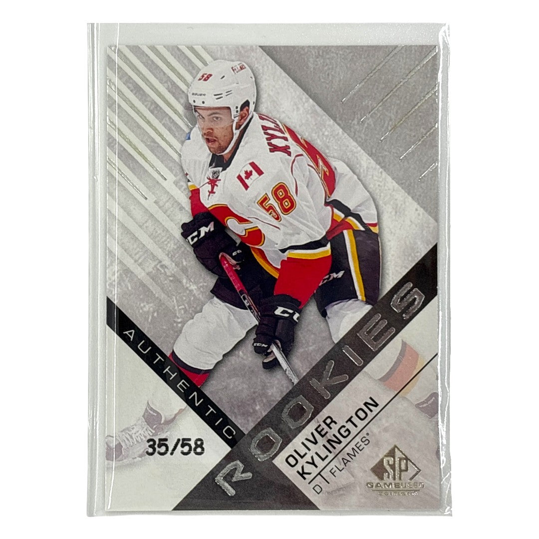 UPPER DECK NHLカード SP GAME USED OLIVER KYLINGTON FLAMES /58 #155 中古 IT1