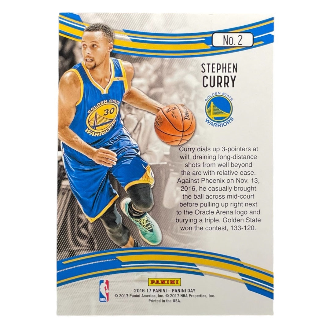 PANINI NBAカード PANINI DAY STEPHEN CURRY GOLDEN STATE WARRIORS #2 中古 IT2