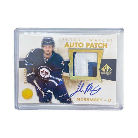 UPPER DECK NHLカード SP AUTHENTIC JOSH MORRISSEY WINNIPEG JETS 056/100 #139 中古 IT1