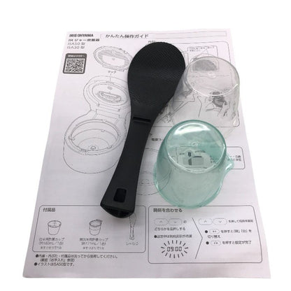 アイリスオーヤマ 炊飯器 3.0合 IH式 アッシュ RC-ISA30AZ-HA 中古 Y1