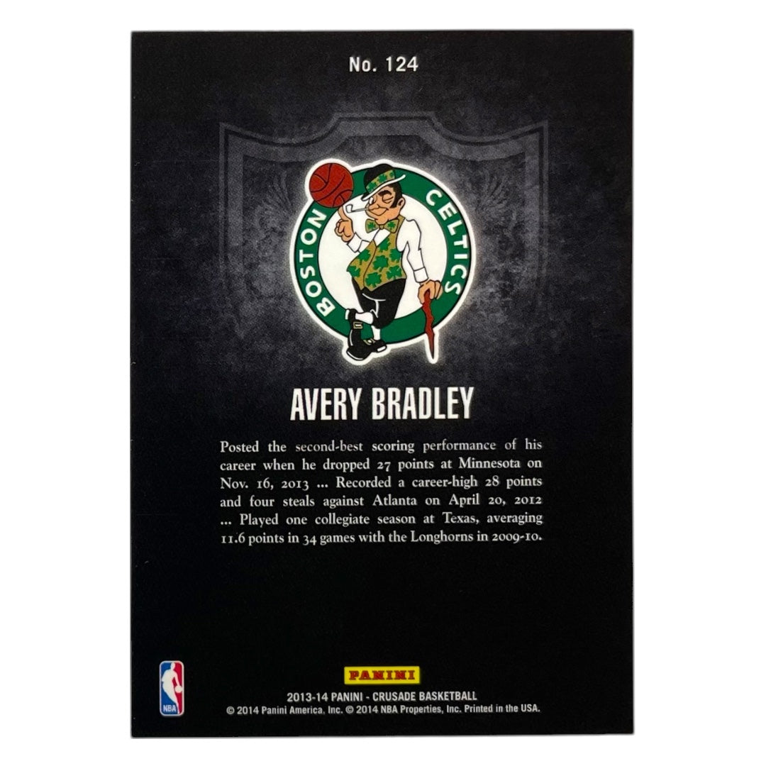 PANINI NBAカード CRUSADE AVERY BRADLEY BOSTON CELTICS #124 中古 IT2