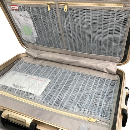 LEGEND WALKER レジェンドウォーカー スーツケース エンボス加工 TSAロック ポリカーボネート 静音キャスター ブラック 5088-60 BK 中古 T1