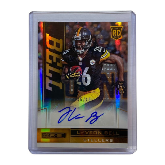PANINI NFLカード ROOKIES AND STARS LE'VEON BELL STEELERS 45/49 #156 中古 IT2