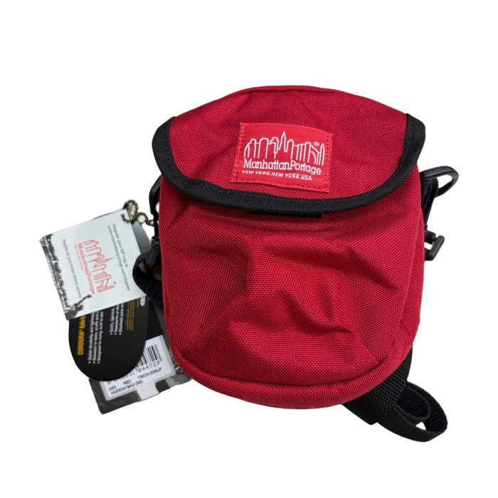 マンハッタン ポーテージ Manhattan Portage Hudson Bag MP1402 W.Camo MP1402 Red ミニ ショルダーバッグ 鞄 小さめ ユニセックス 中古 W４