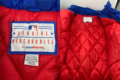 LOGO ATHLETIC ロゴアスレチック MLB ロサンゼルス・ドジャース 中綿ブルゾン サイズL 中古 D4