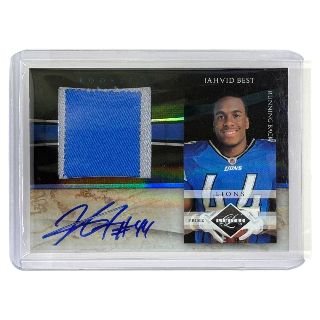 PANINI NFLカード LIMITED PRIME JAHVID BEST LIONS /25 #13 中古 IT1