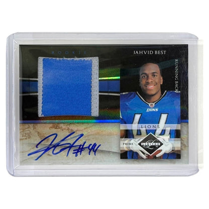 PANINI NFLカード LIMITED PRIME JAHVID BEST LIONS /25 #13 中古 IT1
