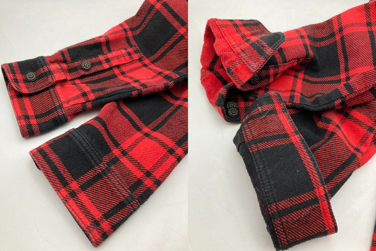 OFF-WHITE オフホワイト クオート フランネルシャツ サイズM 中古 D4