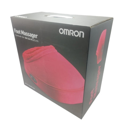 OMRON オムロン ヒーター付 フットマッサージャー HM-240-PK 医療機器認証番号：224AABZX00150000 マッサージ機 足裏 マッサージ 家電 健康家電 中古 W４