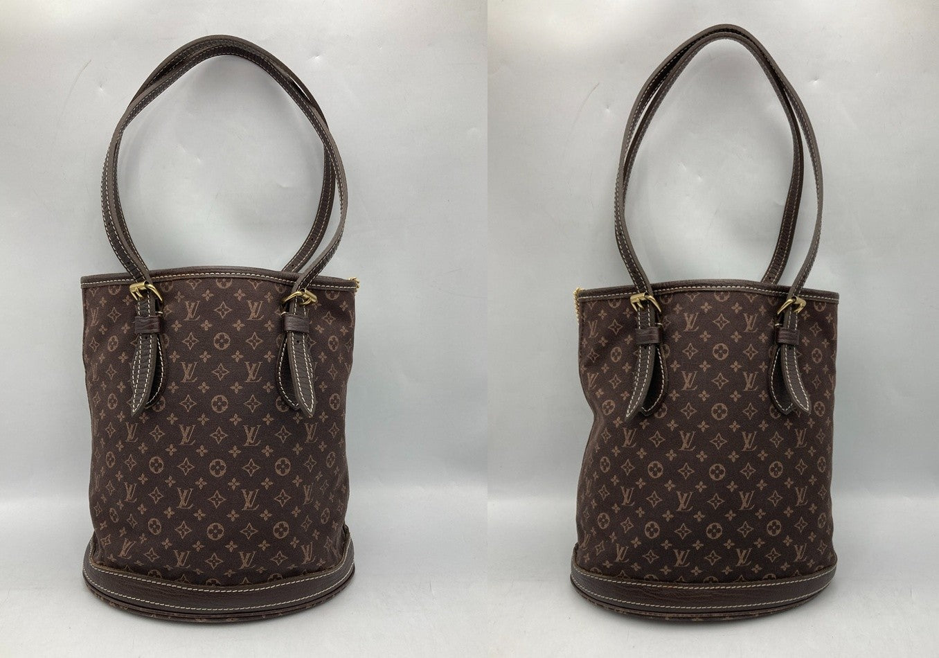 LOUIS VUITTON ルイヴィトン モノグラム ミニラン バケットPM M95226 中古 D4