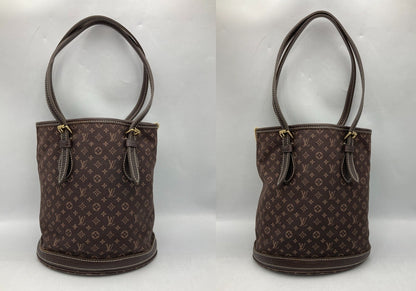 LOUIS VUITTON ルイヴィトン モノグラム ミニラン バケットPM M95226 中古 D4