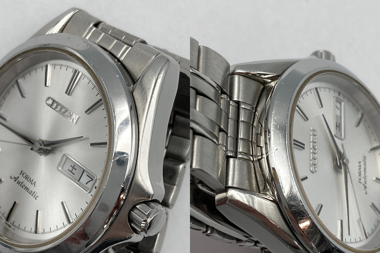 CITIZEN FORMA シチズン フォルマ オートマティック 腕時計 デイデイト FRV59-1992 中古 D4