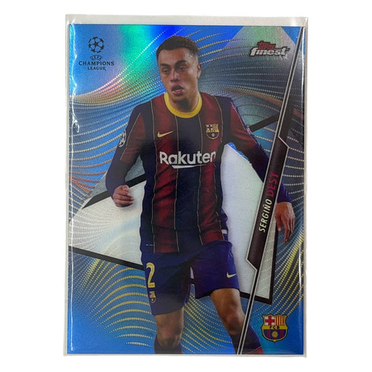 TOPPS サッカーカード FINEST SERGINO DEST BARCELONA /150 #19 中古 IT1