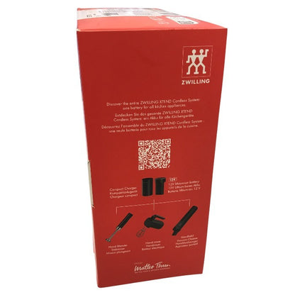 ZWILLING ツヴィリング 「 エクステンド ハンドブレンダー スターターセット (バッテリー・チャージャー付) 」 ブレンダー コードレス XTEND Z1030-457 中古 Y1