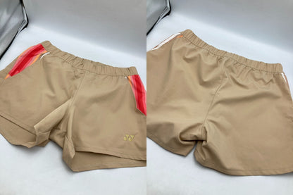 YONEX ヨネックス バドミントンウェア ゲームシャツ 上下セット クリスタルレッド レディース 中古 D4