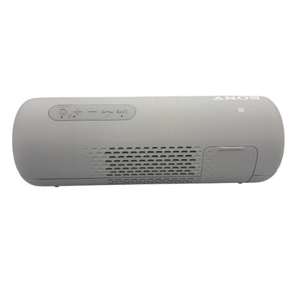 ソニー ワイヤレスポータブルスピーカー SRS-XB22 : 防水 マイク付き 最大12時間連続再生 グレー SRS-XB22 H 中古 Y1