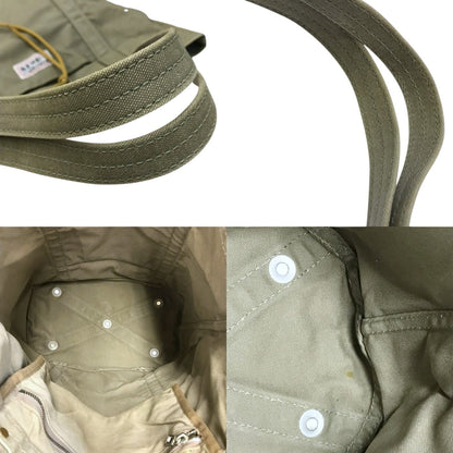 一澤帆布 トートバッグ ユニセックス 旧ロゴ キャンバス 大容量 グレー 中古 T1