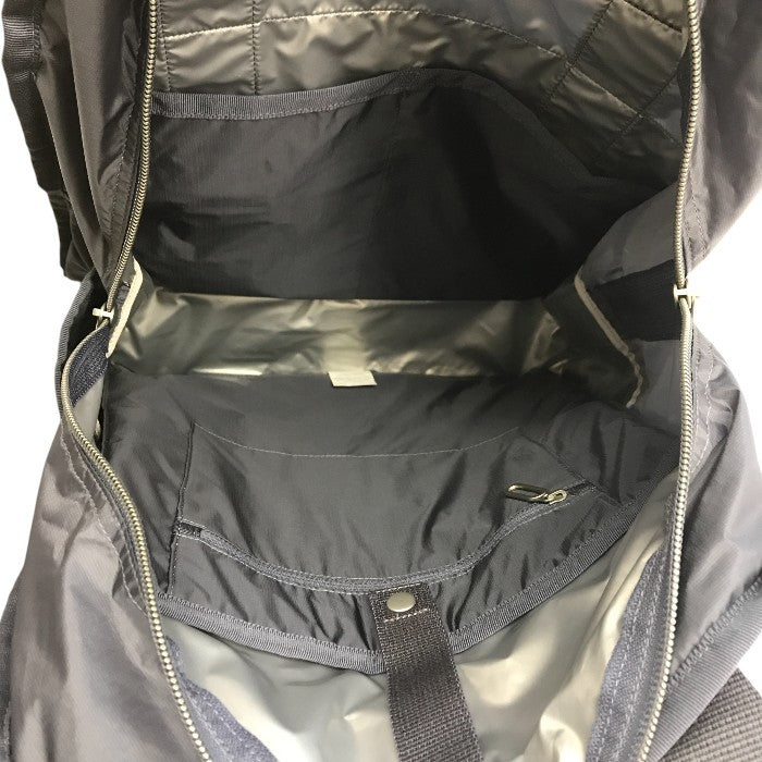 LeSportsac レスポートサック バックパック レディース 2way 手提げ ナイロン 通学 リュック A4収納可 グレー 中古 T1