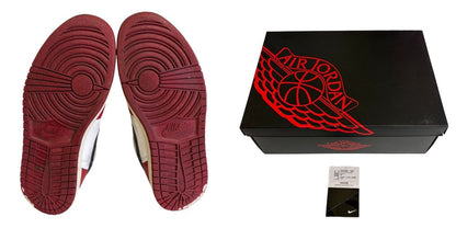 NIKE ナイキ エアジョーダン AIR JORDAN 1 RETRO CHICAGO 332550-163 27.5cm レッド メンズ 靴 シューズ スニーカー 中古 W1