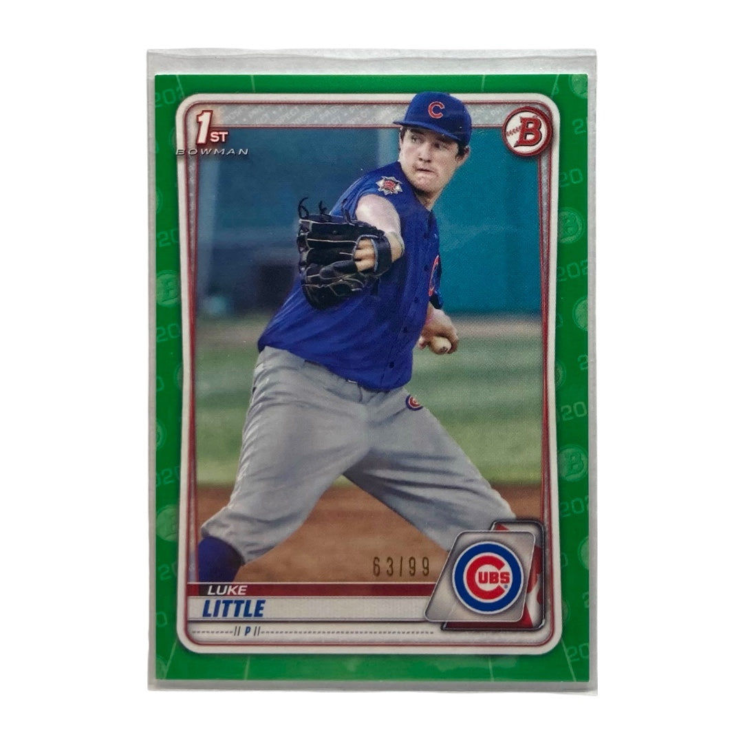 TOPPS MLBカード BOWMAN 1ST LUKE LITTLE CUBS 63/99 #BD-105 中古 IT2