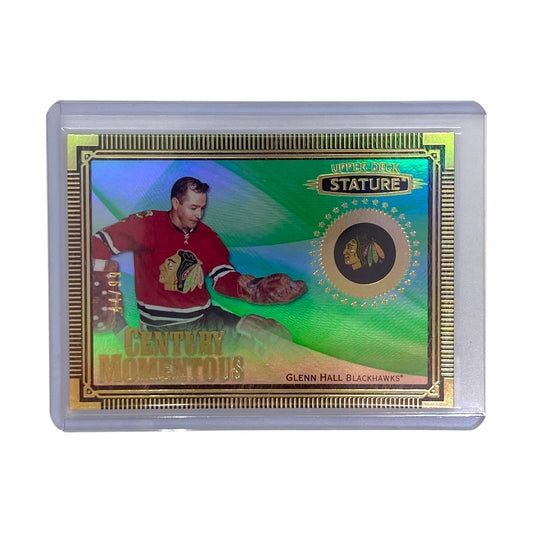 UPPER DECK NHLカード STATURE GLENN HALL BLACKHAWKS #CM-2 中古 IT2