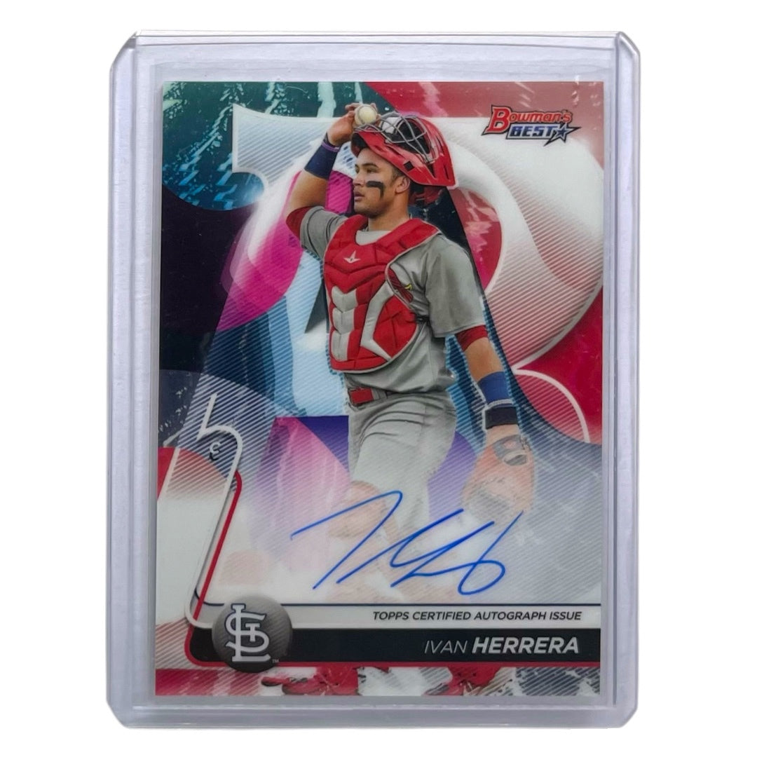 TOPPS MLBカード BOWMAN'S BEST IVAN HERRERA ST. LOUIS CARDINALS #B20-IН 中古 IT2