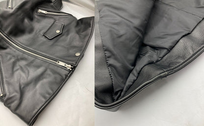 Rattle Trap ラトルトラップ ラムレザー ダブルライダース ジャケット M0523LJM203 サイズL メンズ 中古 D4