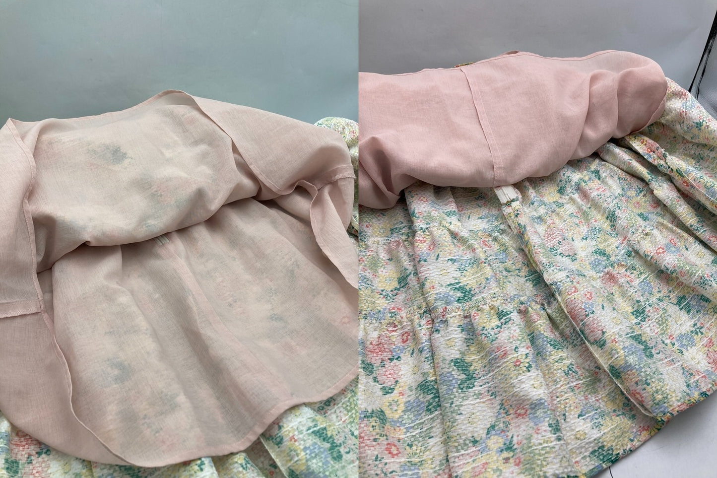 TOCCA トッカ キッズライン バンビ―ニ 花柄 ノースリーブワンピース 120cm 中古 D4