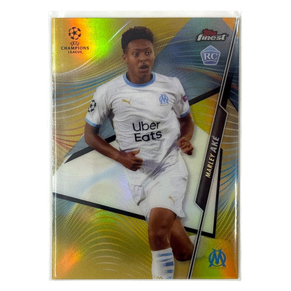 TOPPS サッカーカード FINEST MARLEY AKE OLYMPIQUE DE MARSEILLE 43/50 #43 中古 IT1